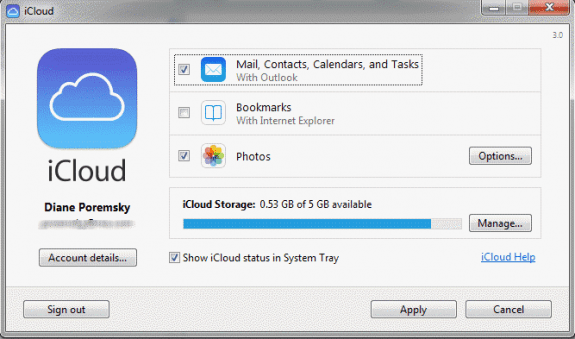 set up icloud account in outlook for mac